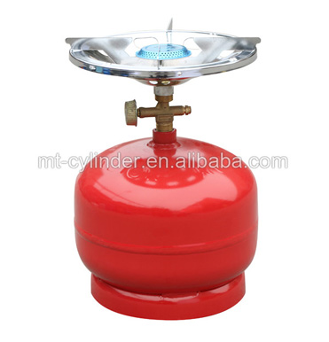 2kg small Lpg gas cylinder for cooking			